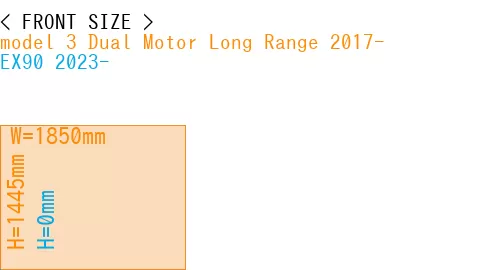 #model 3 Dual Motor Long Range 2017- + EX90 2023-